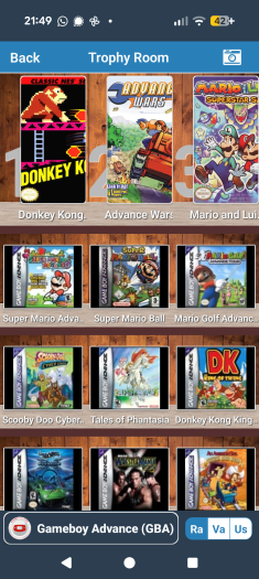 In der Trophy-Room-Ansicht lassen sich gezielt Spiele aus der eigenen Sammlung mit hoher Seltenheit, hohem Wert und hohem User-Score anzeigen. (Retro Game Collector / Screenshot: Medienagentur Plassma)